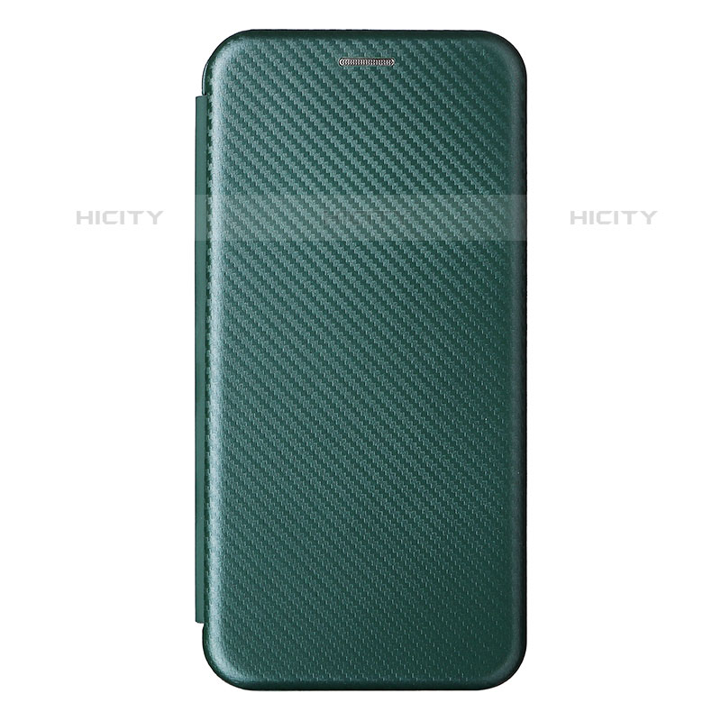 Coque Portefeuille Livre Cuir Etui Clapet L07Z pour Samsung Galaxy M52 5G Vert Plus