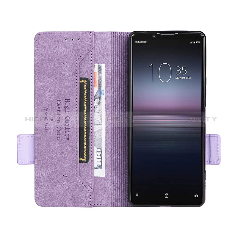 Coque Portefeuille Livre Cuir Etui Clapet L07Z pour Sony Xperia 1 II Plus