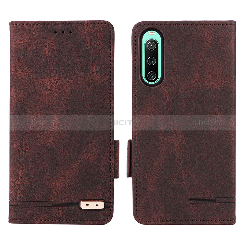 Coque Portefeuille Livre Cuir Etui Clapet L07Z pour Sony Xperia 10 IV Plus