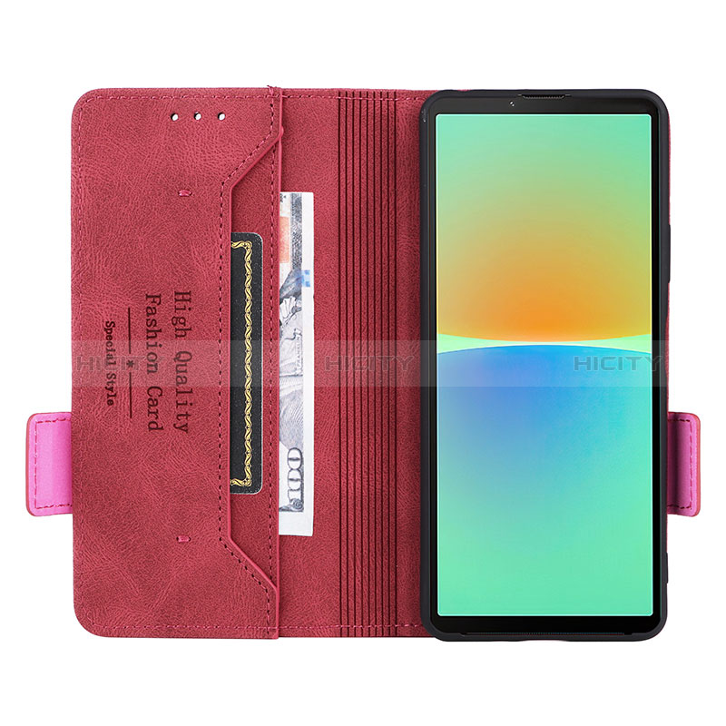 Coque Portefeuille Livre Cuir Etui Clapet L07Z pour Sony Xperia 10 IV Plus