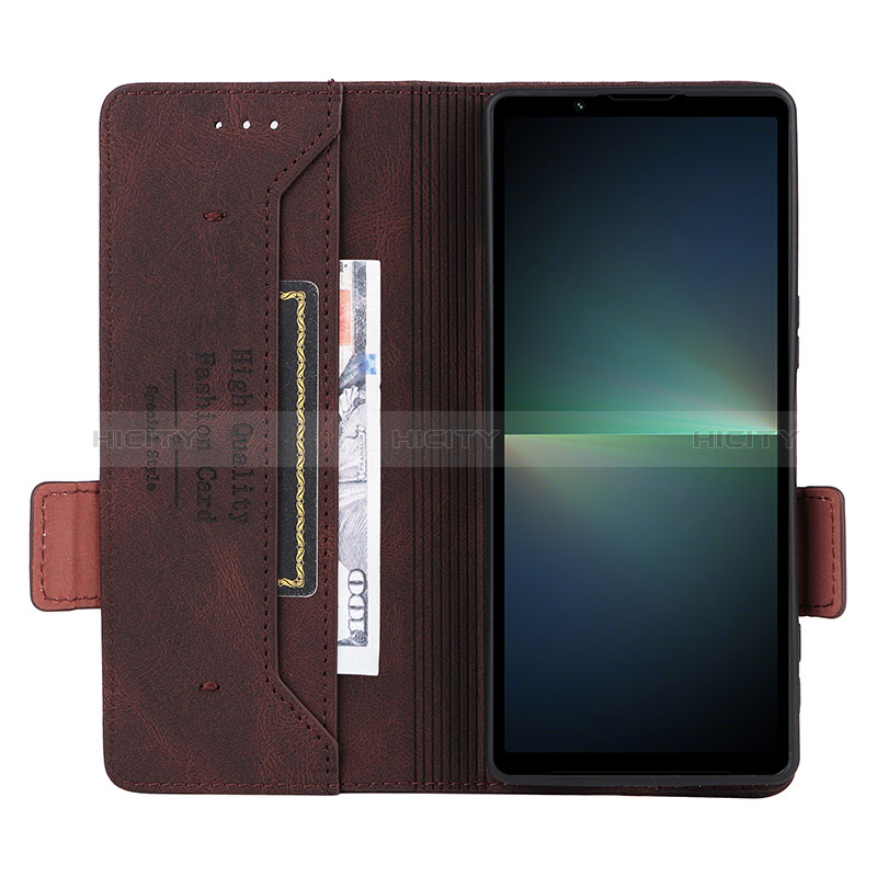 Coque Portefeuille Livre Cuir Etui Clapet L07Z pour Sony Xperia 5 V Plus