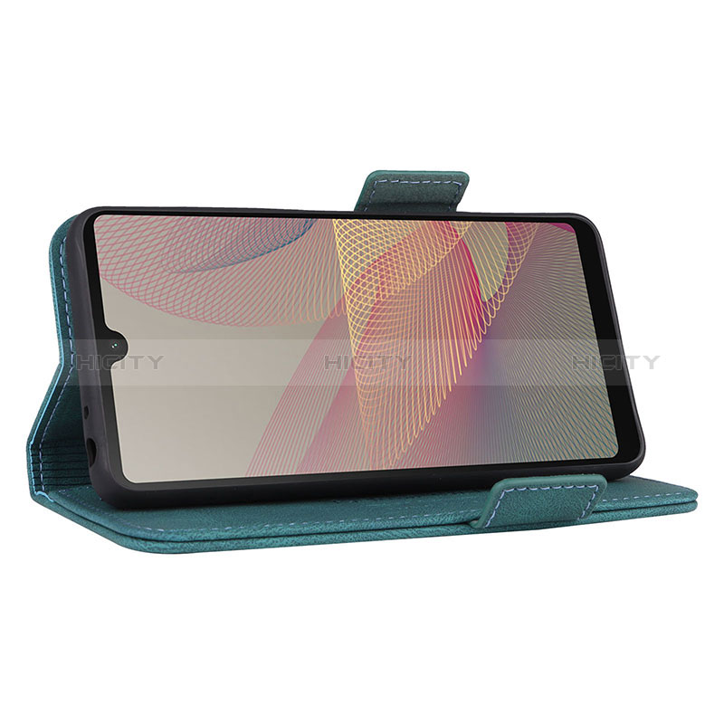 Coque Portefeuille Livre Cuir Etui Clapet L07Z pour Sony Xperia Ace III SO-53C Plus