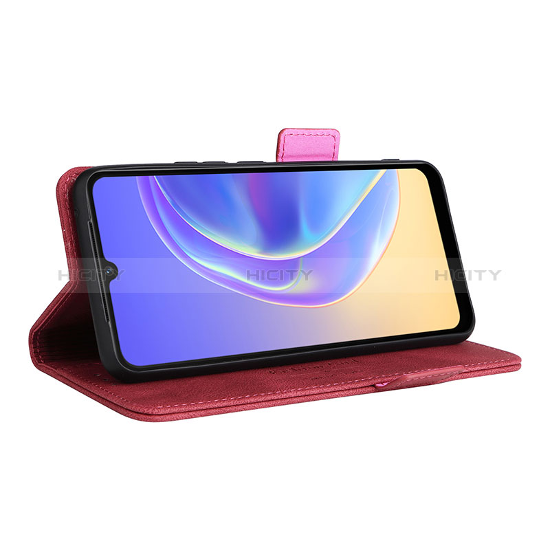 Coque Portefeuille Livre Cuir Etui Clapet L07Z pour Vivo V21e 4G Plus