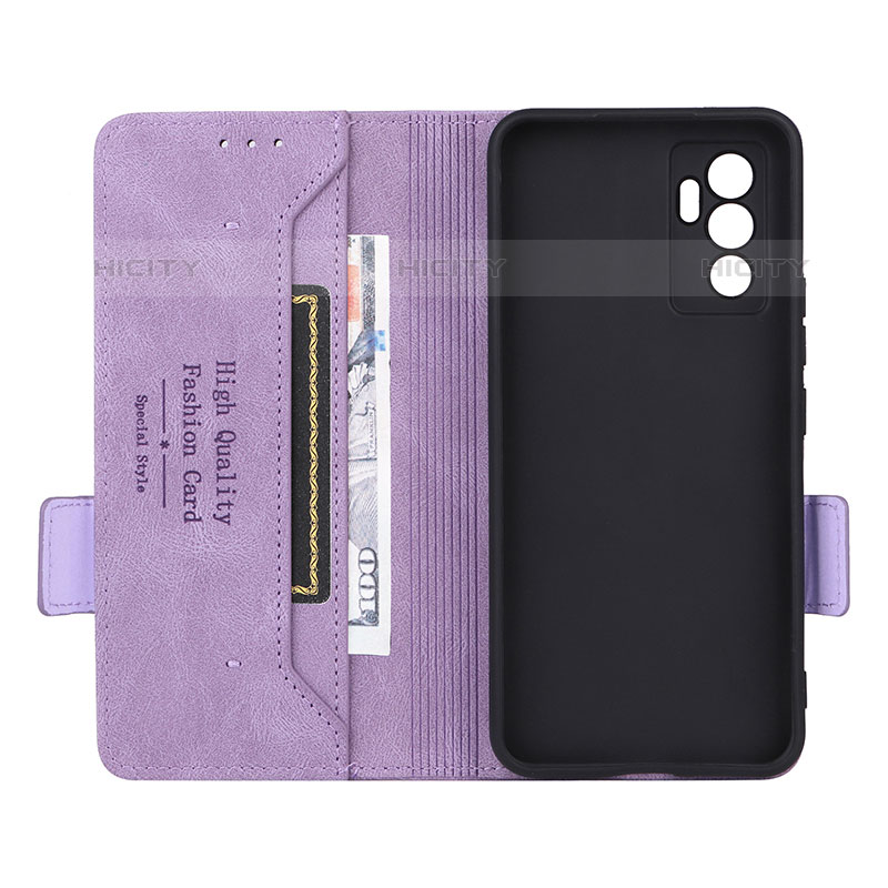 Coque Portefeuille Livre Cuir Etui Clapet L07Z pour Vivo V23e Plus