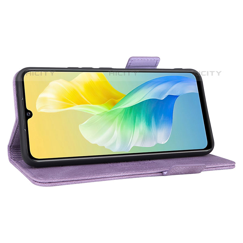 Coque Portefeuille Livre Cuir Etui Clapet L07Z pour Vivo V23e Plus