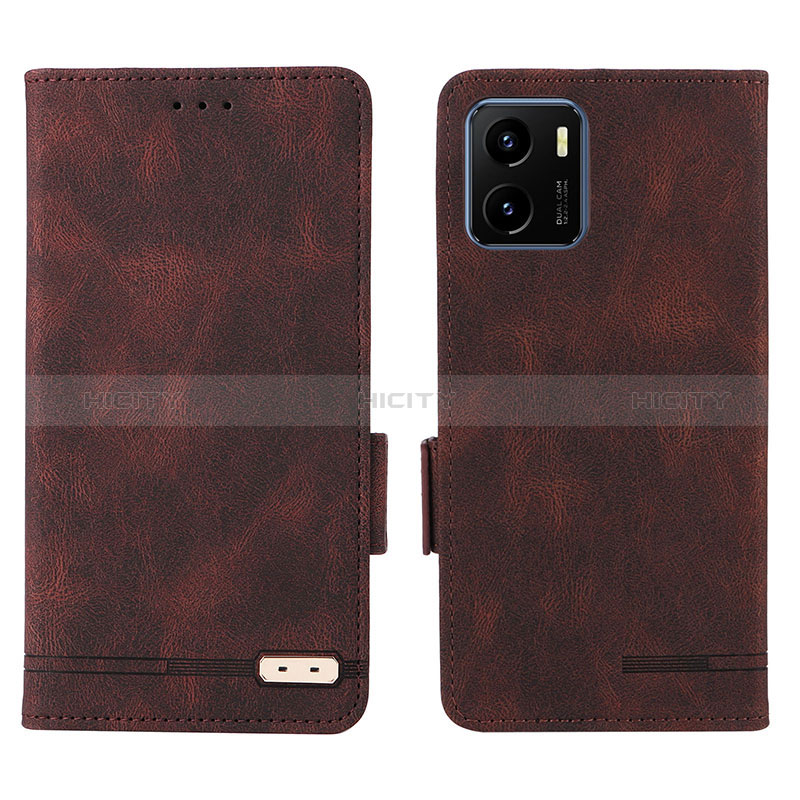 Coque Portefeuille Livre Cuir Etui Clapet L07Z pour Vivo Y10 t1 Plus