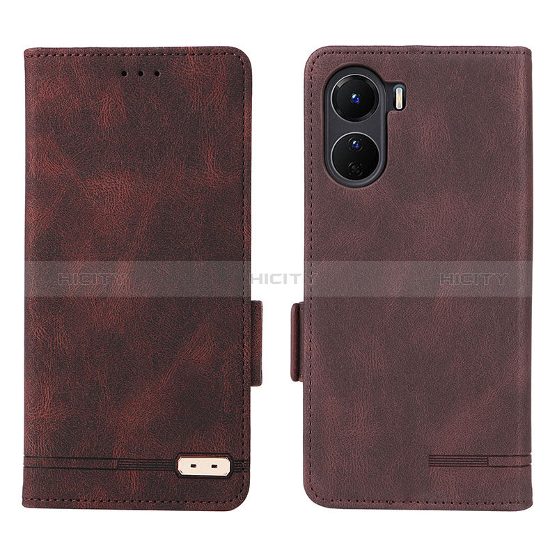 Coque Portefeuille Livre Cuir Etui Clapet L07Z pour Vivo Y16 Plus