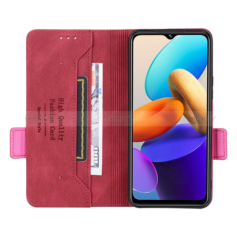 Coque Portefeuille Livre Cuir Etui Clapet L07Z pour Vivo Y22s Plus