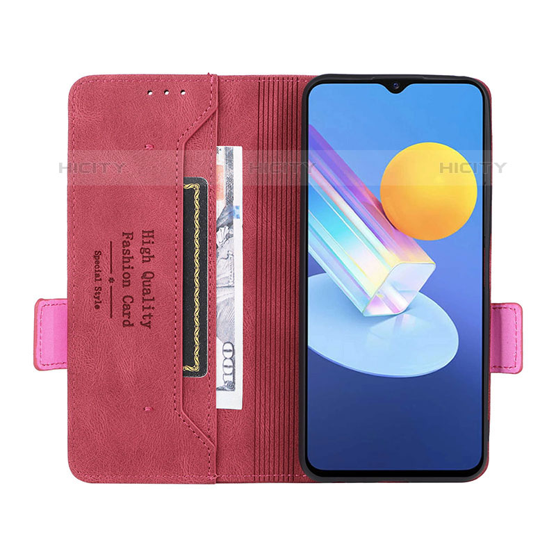 Coque Portefeuille Livre Cuir Etui Clapet L07Z pour Vivo Y52 5G Plus