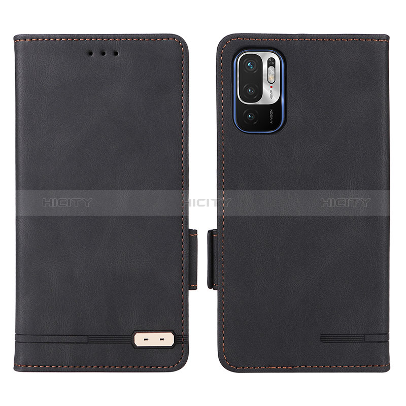 Coque Portefeuille Livre Cuir Etui Clapet L07Z pour Xiaomi POCO M3 Pro 5G Noir Plus