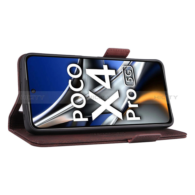 Coque Portefeuille Livre Cuir Etui Clapet L07Z pour Xiaomi Poco X4 Pro 5G Plus