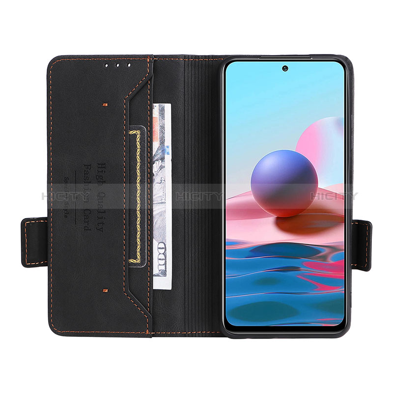 Coque Portefeuille Livre Cuir Etui Clapet L07Z pour Xiaomi Redmi Note 10 4G Plus