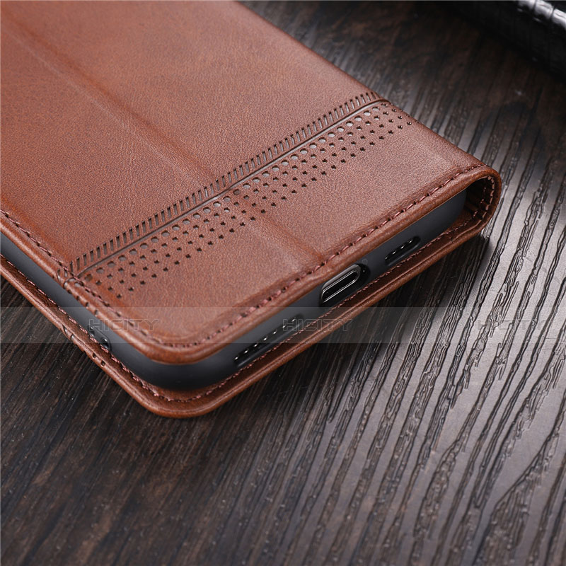 Coque Portefeuille Livre Cuir Etui Clapet L08 pour Apple iPhone 12 Pro Max Plus