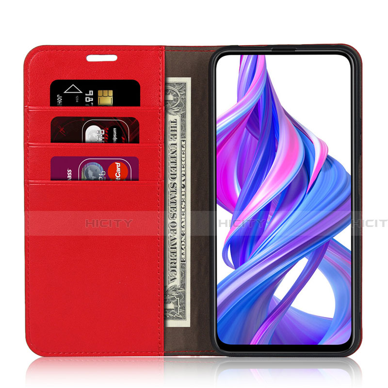 Coque Portefeuille Livre Cuir Etui Clapet L08 pour Huawei Honor 9X Plus