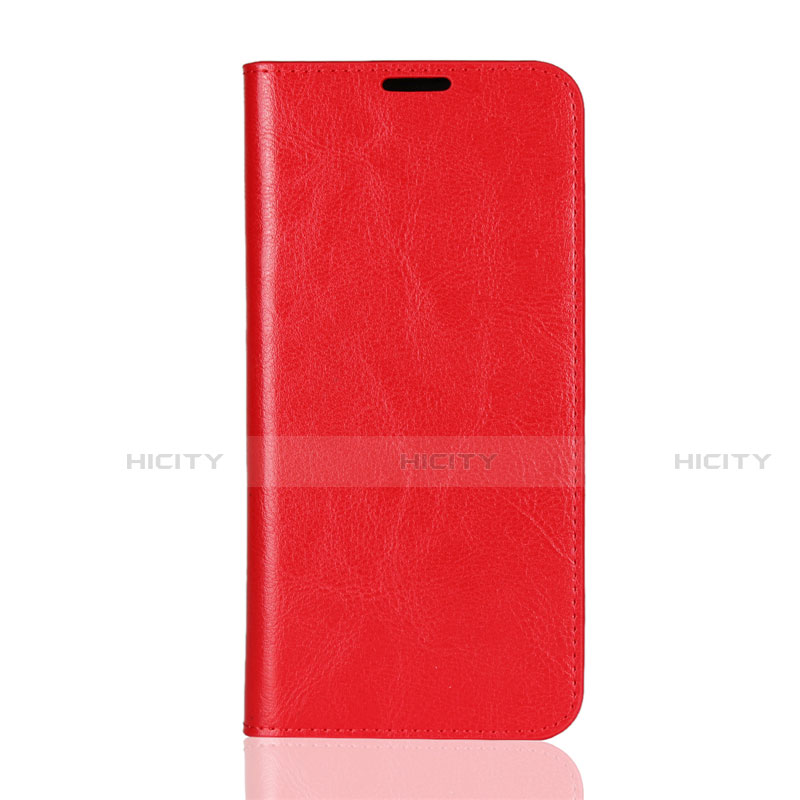 Coque Portefeuille Livre Cuir Etui Clapet L08 pour Huawei Honor View 10 Lite Rouge Plus