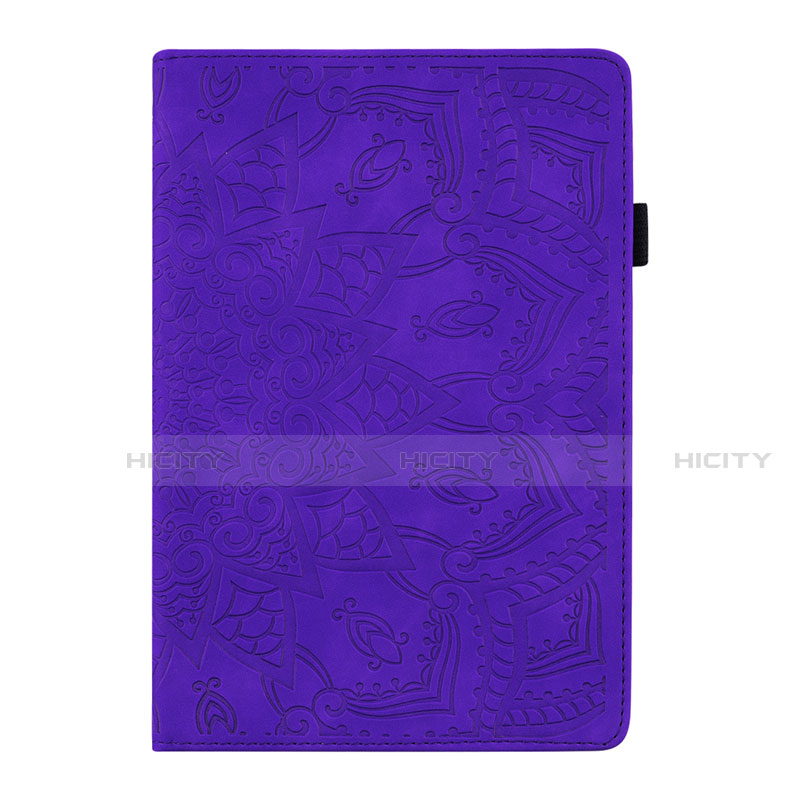 Coque Portefeuille Livre Cuir Etui Clapet L08 pour Huawei MediaPad M6 8.4 Violet Plus