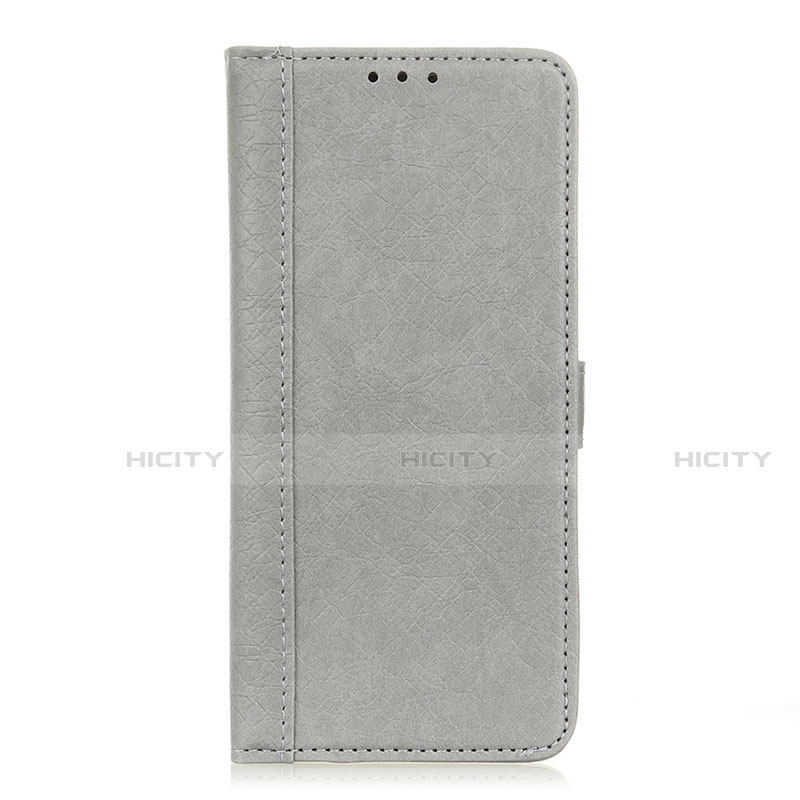 Coque Portefeuille Livre Cuir Etui Clapet L08 pour Huawei Nova 8 SE 5G Gris Plus