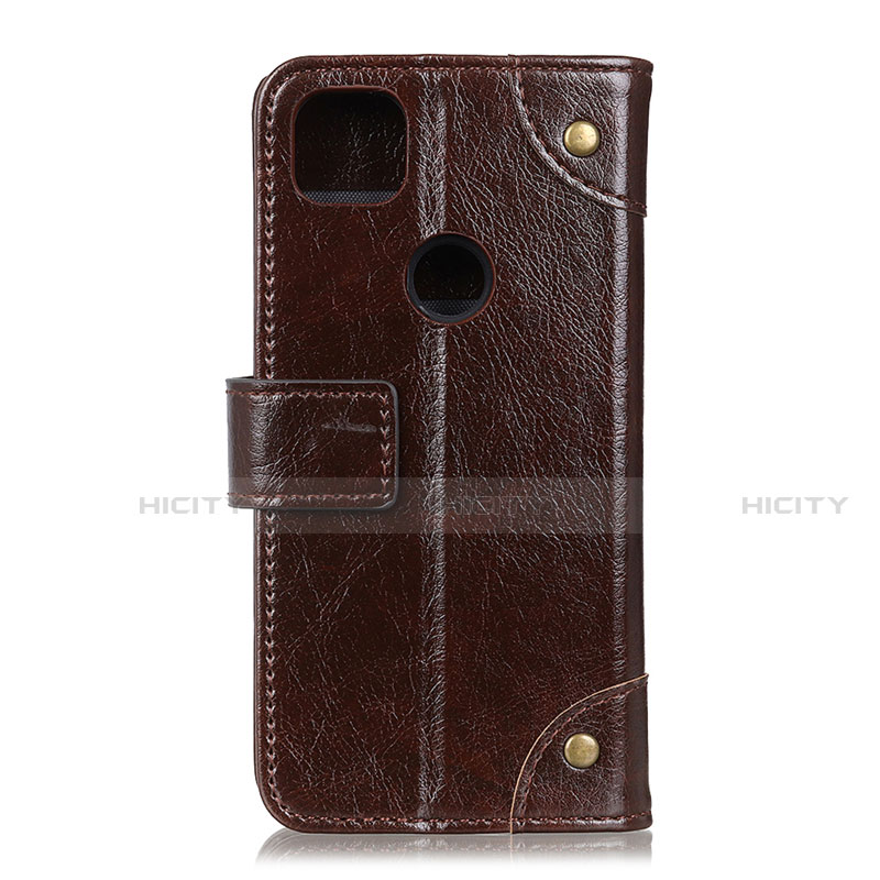 Coque Portefeuille Livre Cuir Etui Clapet L08 pour Motorola Moto G 5G Plus