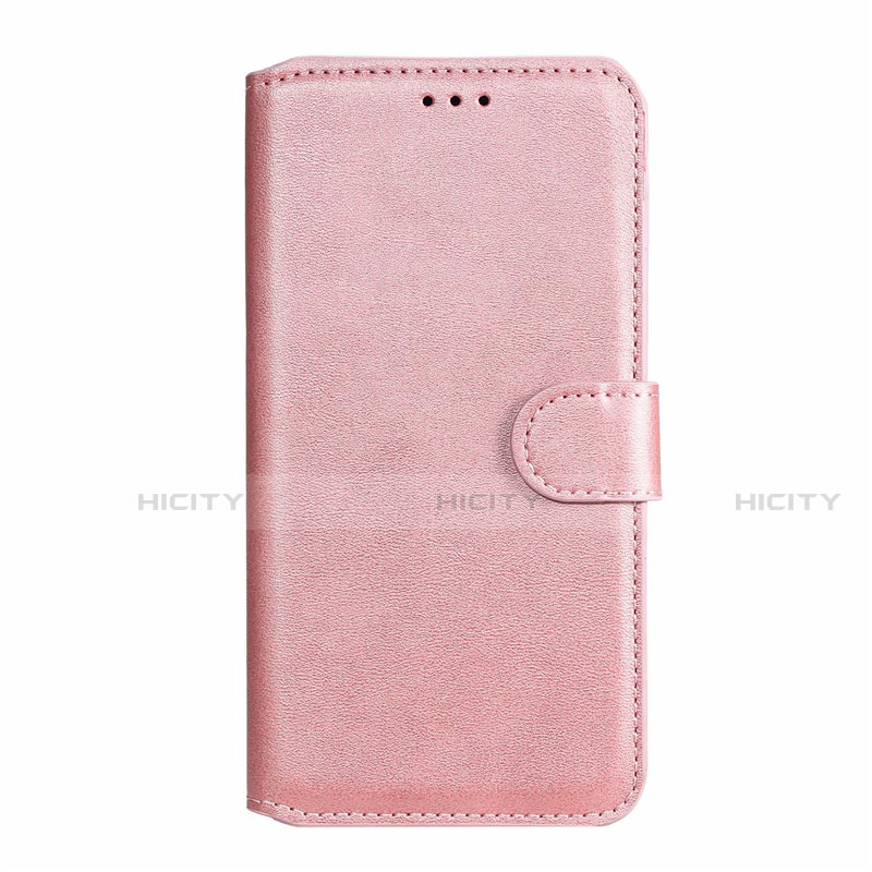 Coque Portefeuille Livre Cuir Etui Clapet L08 pour Realme 6 Pro Or Rose Plus