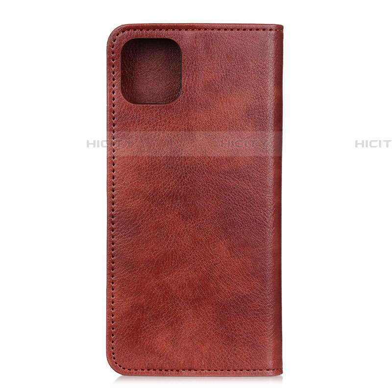 Coque Portefeuille Livre Cuir Etui Clapet L08 pour Samsung Galaxy A71 5G Marron Plus