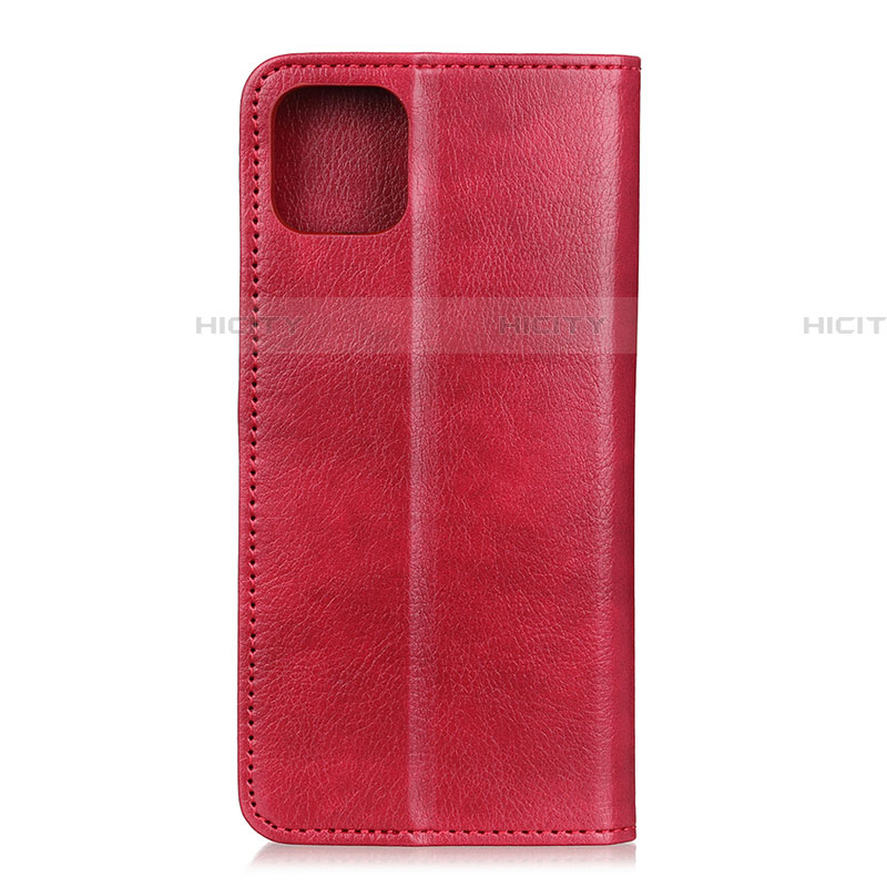 Coque Portefeuille Livre Cuir Etui Clapet L08 pour Samsung Galaxy A71 5G Rouge Plus