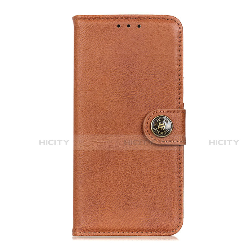 Coque Portefeuille Livre Cuir Etui Clapet L08 pour Samsung Galaxy S20 FE (2022) 5G Orange Plus