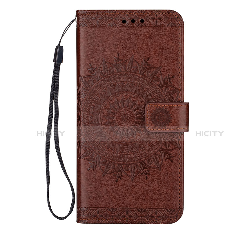 Coque Portefeuille Livre Cuir Etui Clapet L08 pour Samsung Galaxy S20 Plus 5G Marron Plus