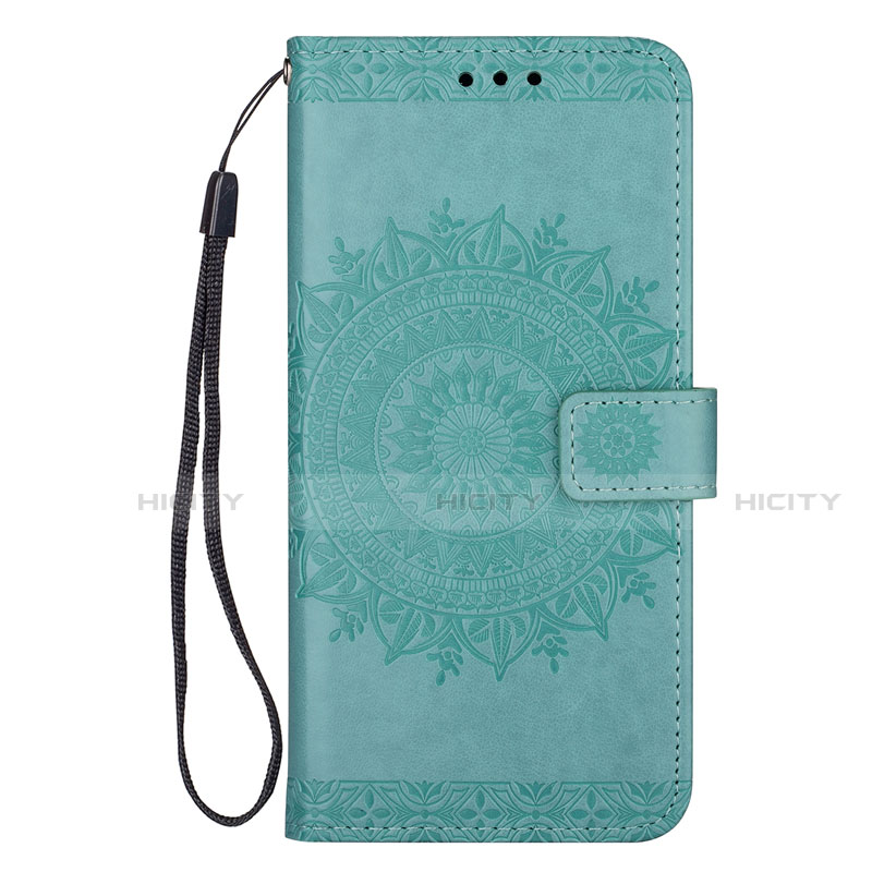 Coque Portefeuille Livre Cuir Etui Clapet L08 pour Samsung Galaxy S20 Plus 5G Vert Plus