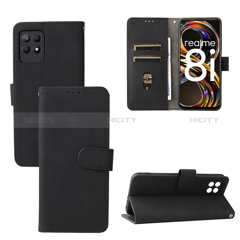 Coque Portefeuille Livre Cuir Etui Clapet L08Z pour Realme 8i Plus