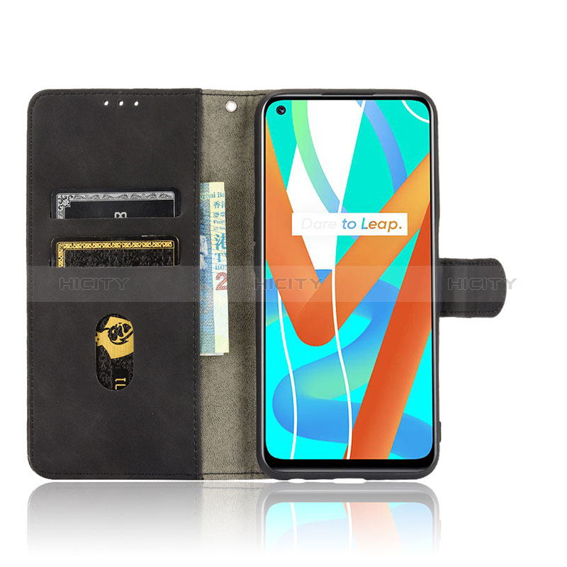 Coque Portefeuille Livre Cuir Etui Clapet L08Z pour Realme 8s 5G Plus