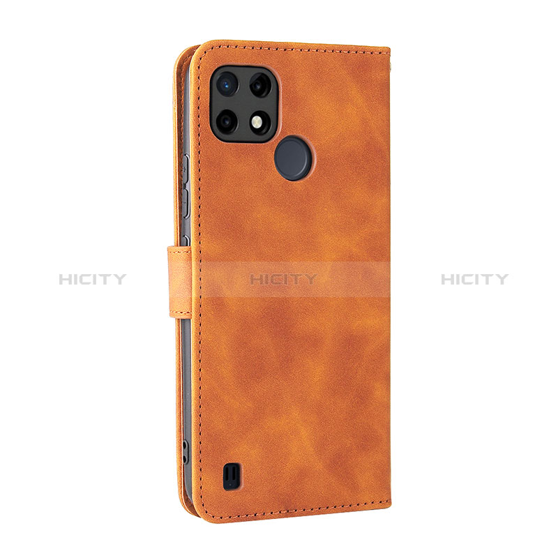 Coque Portefeuille Livre Cuir Etui Clapet L08Z pour Realme C25Y India Plus