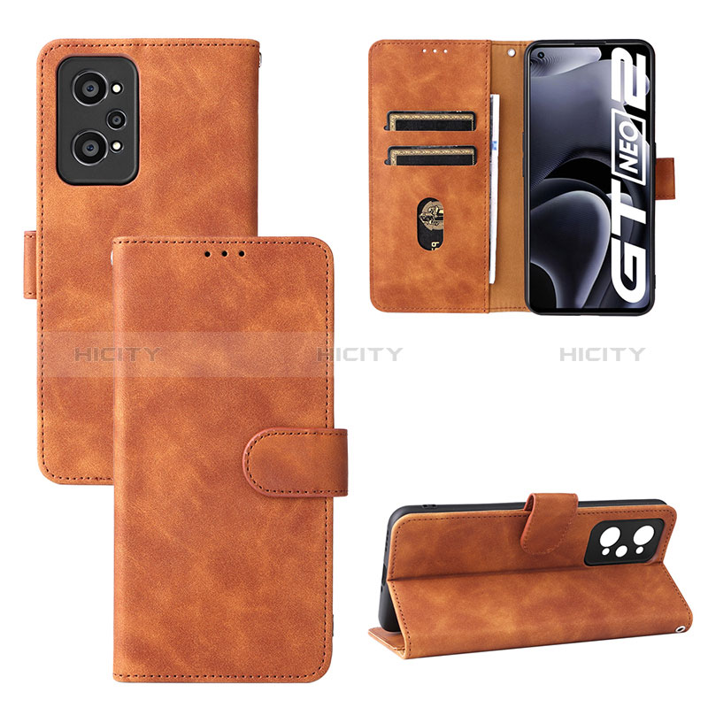 Coque Portefeuille Livre Cuir Etui Clapet L08Z pour Realme GT Neo2 5G Plus