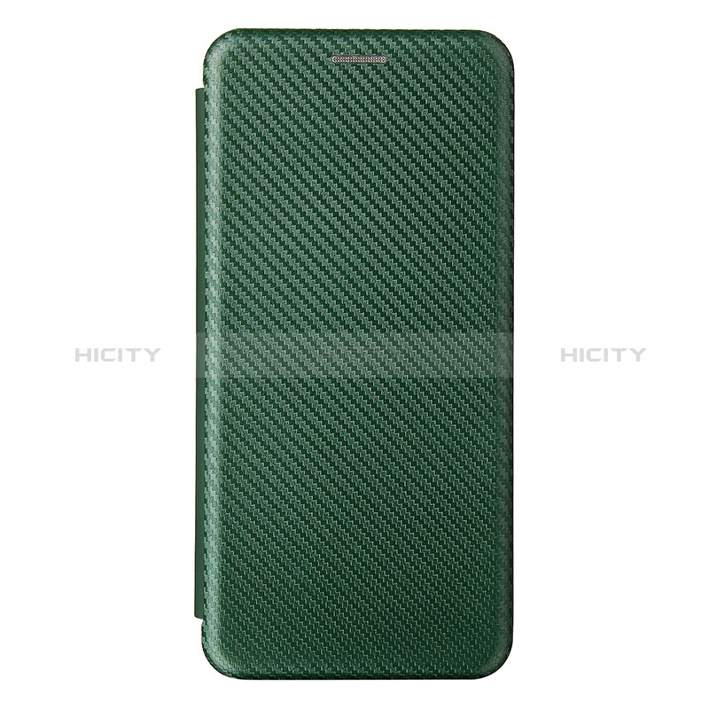 Coque Portefeuille Livre Cuir Etui Clapet L08Z pour Samsung Galaxy A12 5G Vert Plus