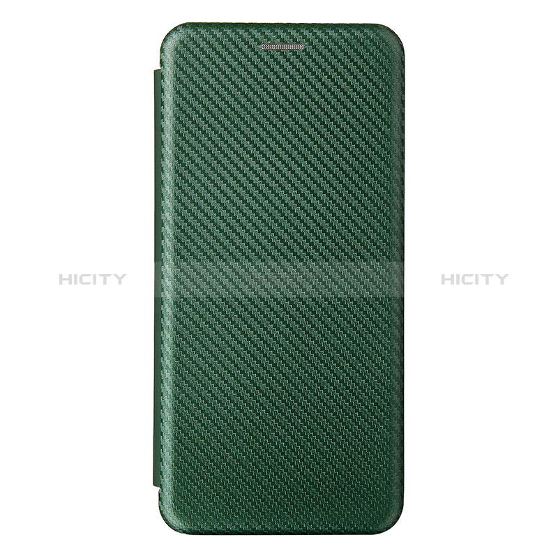 Coque Portefeuille Livre Cuir Etui Clapet L08Z pour Samsung Galaxy A12 Nacho Vert Plus