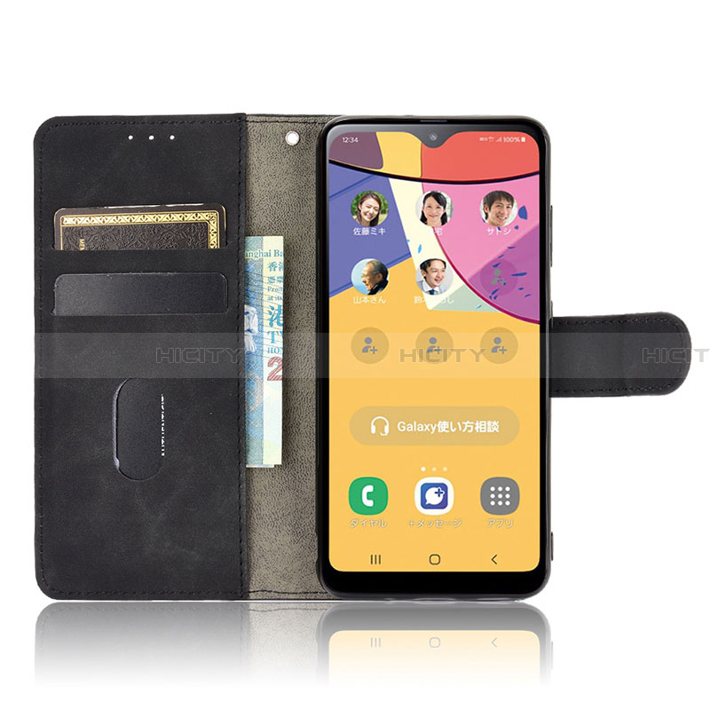 Coque Portefeuille Livre Cuir Etui Clapet L08Z pour Samsung Galaxy A21 SC-42A Plus