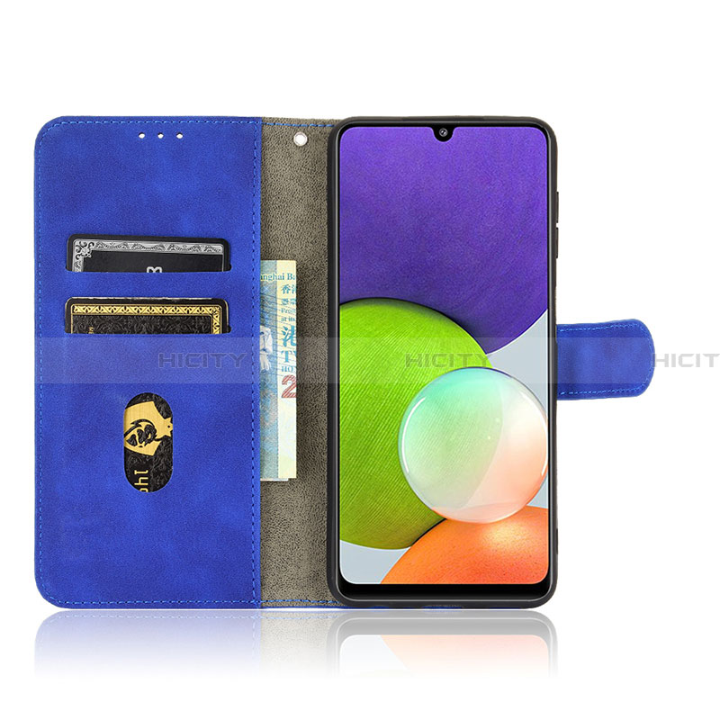 Coque Portefeuille Livre Cuir Etui Clapet L08Z pour Samsung Galaxy A22 4G Plus