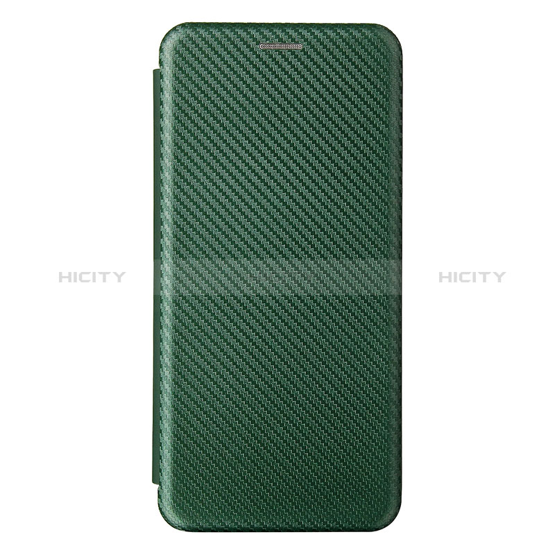 Coque Portefeuille Livre Cuir Etui Clapet L08Z pour Samsung Galaxy M12 Vert Plus