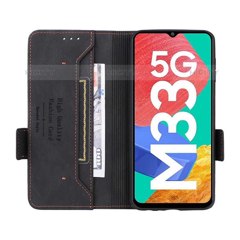 Coque Portefeuille Livre Cuir Etui Clapet L08Z pour Samsung Galaxy M33 5G Plus