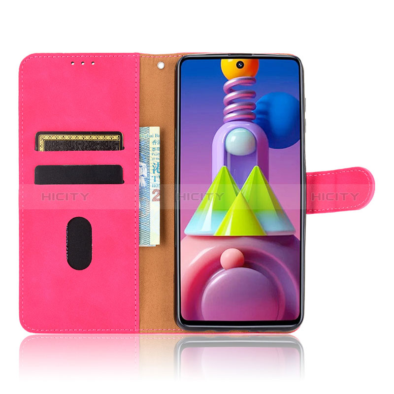 Coque Portefeuille Livre Cuir Etui Clapet L08Z pour Samsung Galaxy M51 Plus