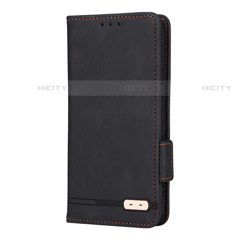 Coque Portefeuille Livre Cuir Etui Clapet L08Z pour Samsung Galaxy S22 Plus 5G Noir Plus