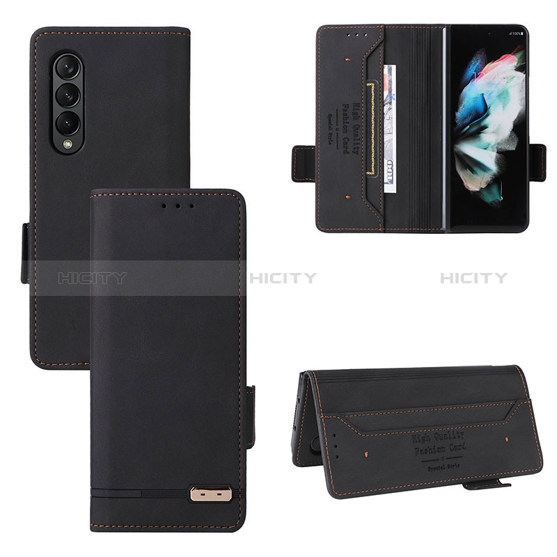 Coque Portefeuille Livre Cuir Etui Clapet L08Z pour Samsung Galaxy Z Fold3 5G Plus