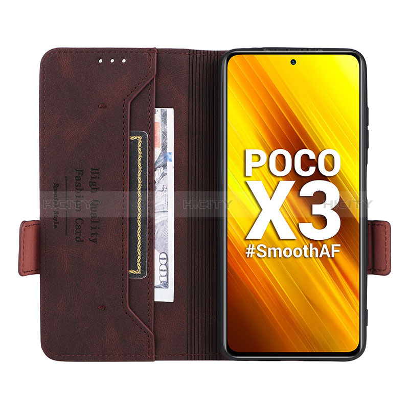 Coque Portefeuille Livre Cuir Etui Clapet L08Z pour Xiaomi Poco X3 Pro Plus