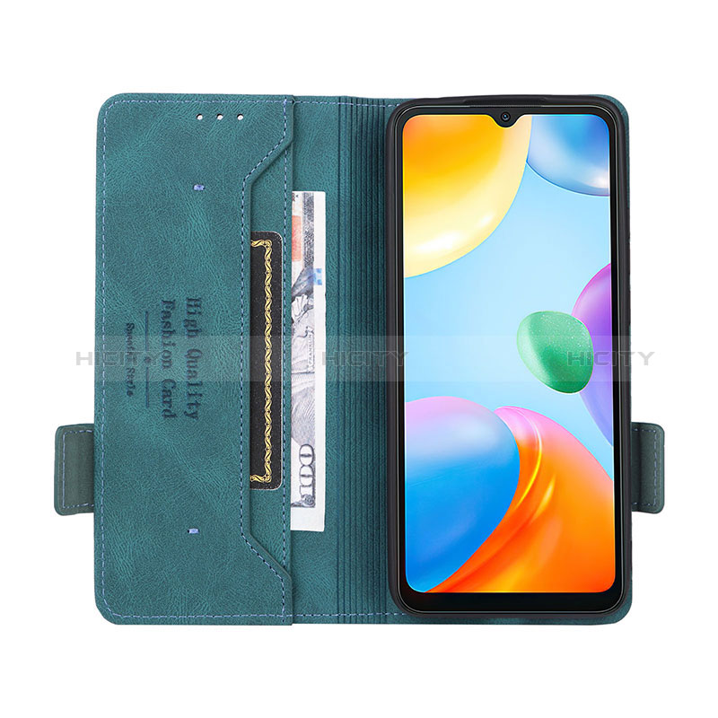 Coque Portefeuille Livre Cuir Etui Clapet L08Z pour Xiaomi Redmi 10 India Plus