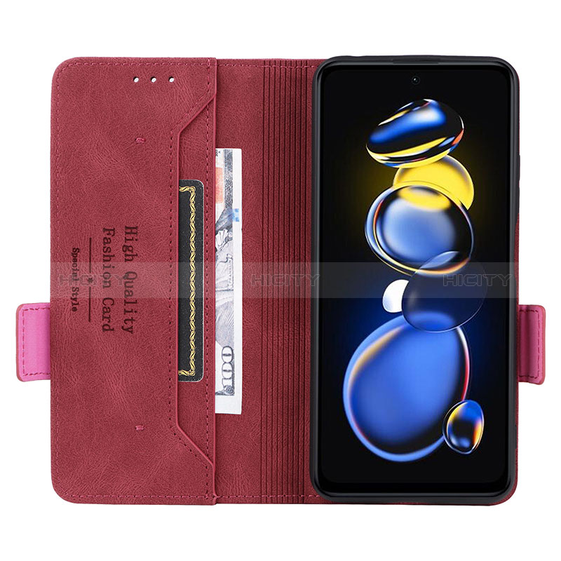 Coque Portefeuille Livre Cuir Etui Clapet L08Z pour Xiaomi Redmi Note 11T Pro+ Plus 5G Plus