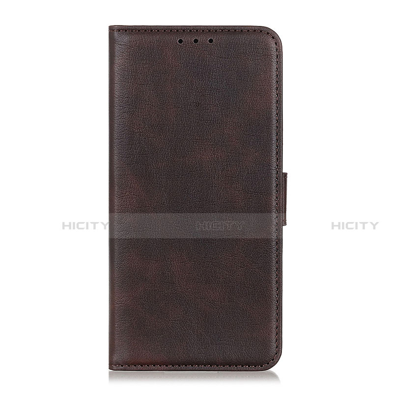 Coque Portefeuille Livre Cuir Etui Clapet L09 pour Realme V15 5G Marron Plus