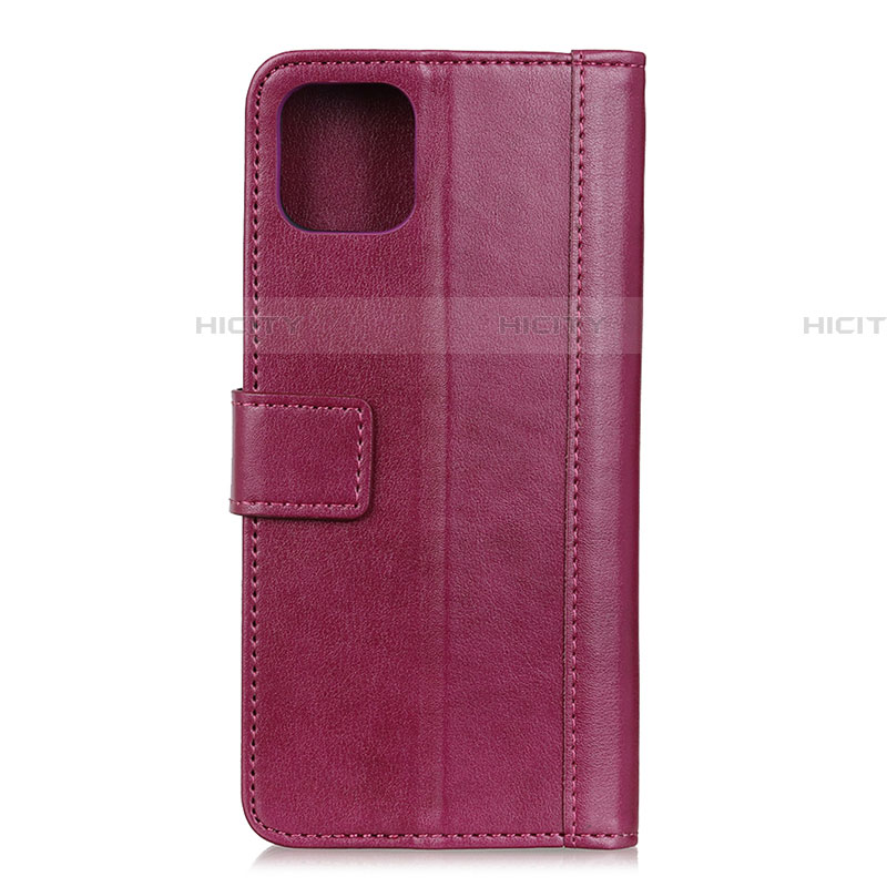 Coque Portefeuille Livre Cuir Etui Clapet L09 pour Samsung Galaxy A71 5G Vin Rouge Plus