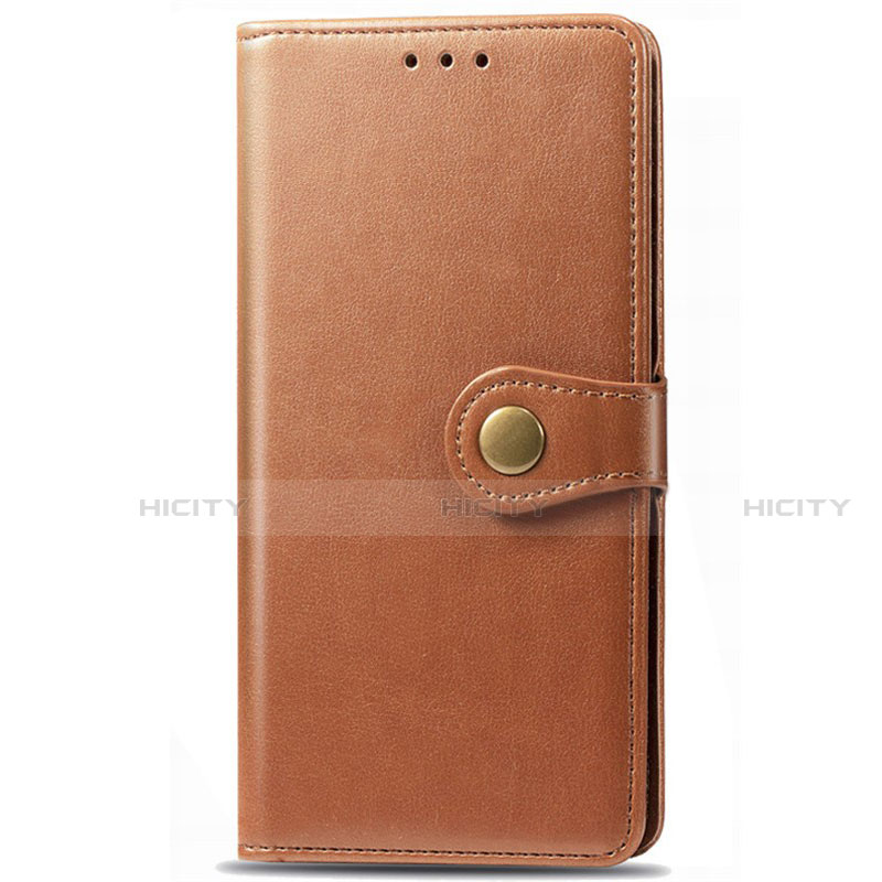 Coque Portefeuille Livre Cuir Etui Clapet L09 pour Samsung Galaxy M31 Orange Plus