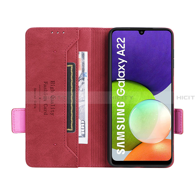 Coque Portefeuille Livre Cuir Etui Clapet L09Z pour Samsung Galaxy A22 4G Plus