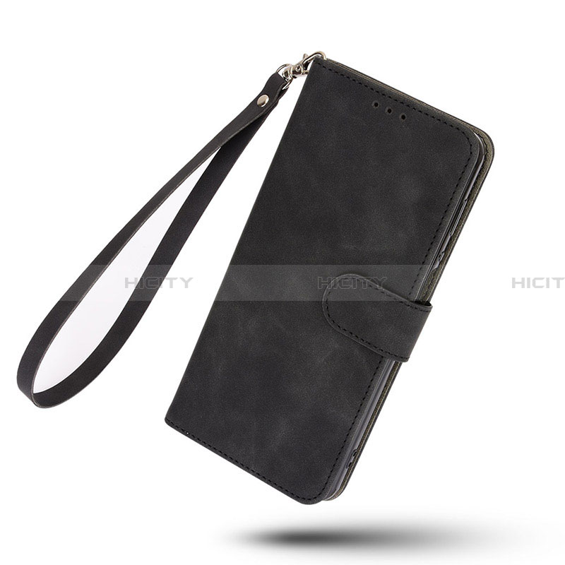 Coque Portefeuille Livre Cuir Etui Clapet L09Z pour Samsung Galaxy A22 5G SC-56B Noir Plus