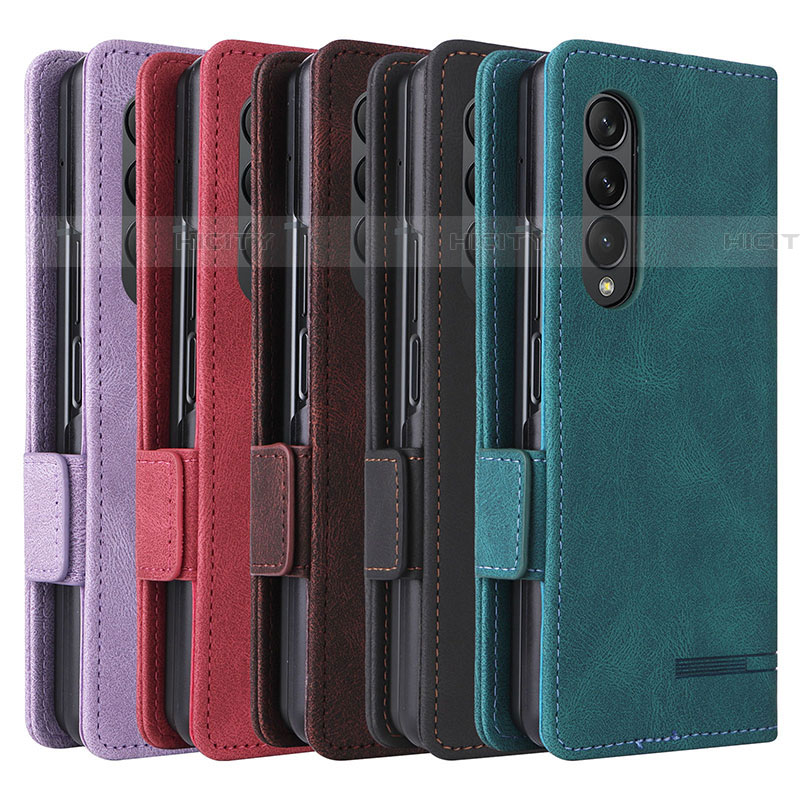 Coque Portefeuille Livre Cuir Etui Clapet L09Z pour Samsung Galaxy Z Fold4 5G Plus